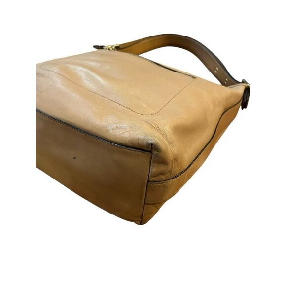 Coach Legacy Tassel Shoulder Bag 19889 Beige Tan Leather Large Tote Vintage - Picture 8 of 13